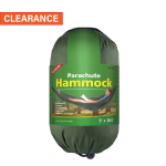 Single Parachute Hammock Green   5' Wide x 10.5' Long Single Parachute Hammock Green   5' Wide x 10.5' Long