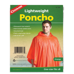Vinyl Poncho - Orange    Full Cut 52" x 80" (132 x 203cm) Vinyl Poncho - Orange    Full Cut 52" x 80" (132 x 203cm)