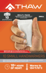 2Pk Small Disposable Handwarmer   Pack of 5 2Pk Small Disposable Handwarmer   Pack of 5