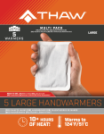 Large Disposable Handwarmer   Pack of 5 Large Disposable Handwarmer   Pack of 5