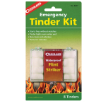 Tinder Kit   8pcs Tinder & 1 Flint  Striker  Weighs 2oz