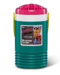 Retro Legend 1/2 Gallon - Dark Jade / Bold Magenta / Livewire Yellow