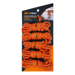 Long Guy Rope with Clip (Reflective) 5 Pack