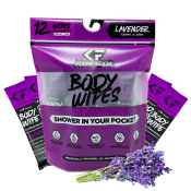 Body Wipes - Dozen Pack - Lavender