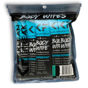 Body Wipes - Dozen Pack - Peppermint