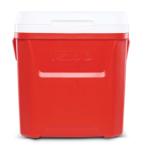 Laguna 60QT Roller Cool Box - Red