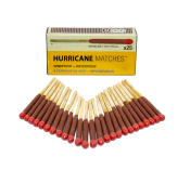 Hurricane Firestarter Kit with 12 Matches / 3 Firestarters