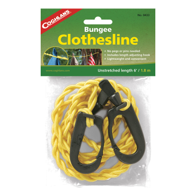Bungee Clothesline  Unstretched Length 6' (1.8m)