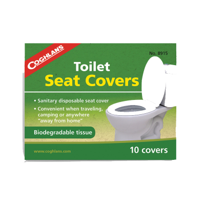 Toilet Seat Covers - 10 Pk - Biodegradable