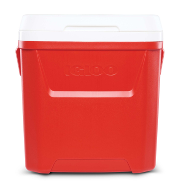 Laguna 60QT Roller Cool Box - Red