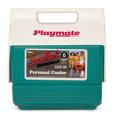 Retro Playmate Mini - Dark Jade / White