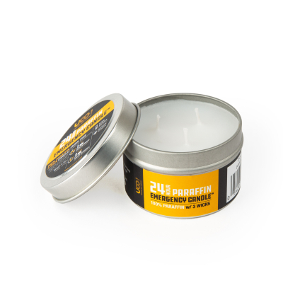 Emergency Candle Lantern - Parafin 24 Hour