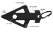 Broadhead Keychain Tool - Black