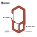 Carabiner Keychain Tool - Burnt Orange